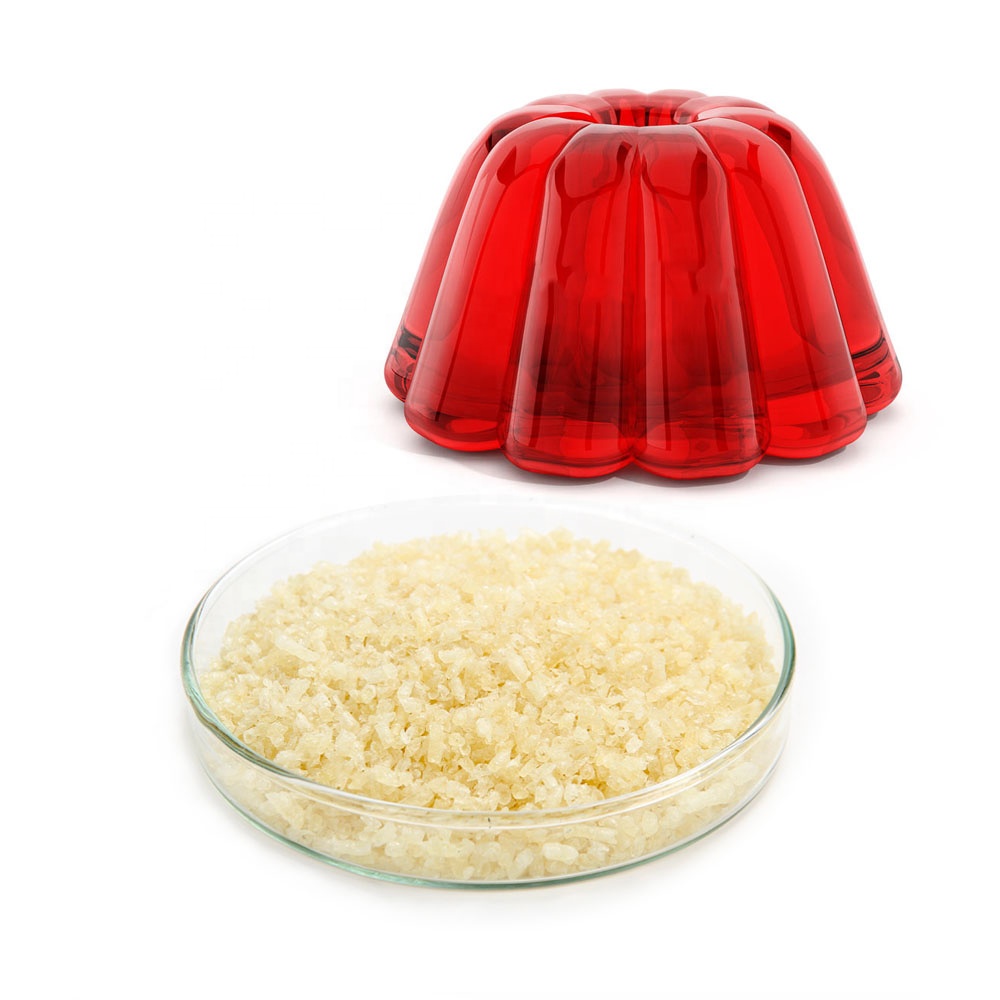 Food Grade Bovine bone Gelatin Beef Skin Edible Gelatin for Food Industry 160 180 280 -300 bloom